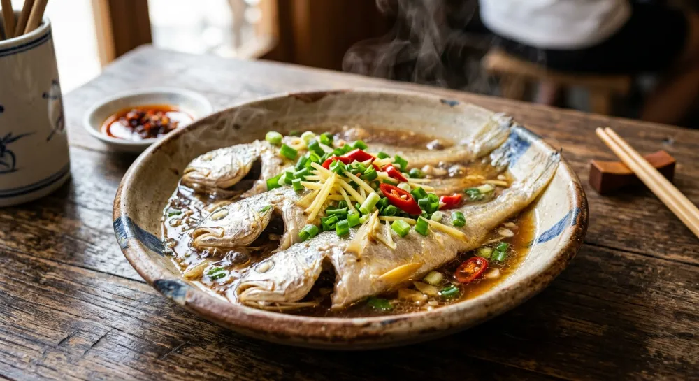 廈門特色海鮮料理古早味醬油水雜魚