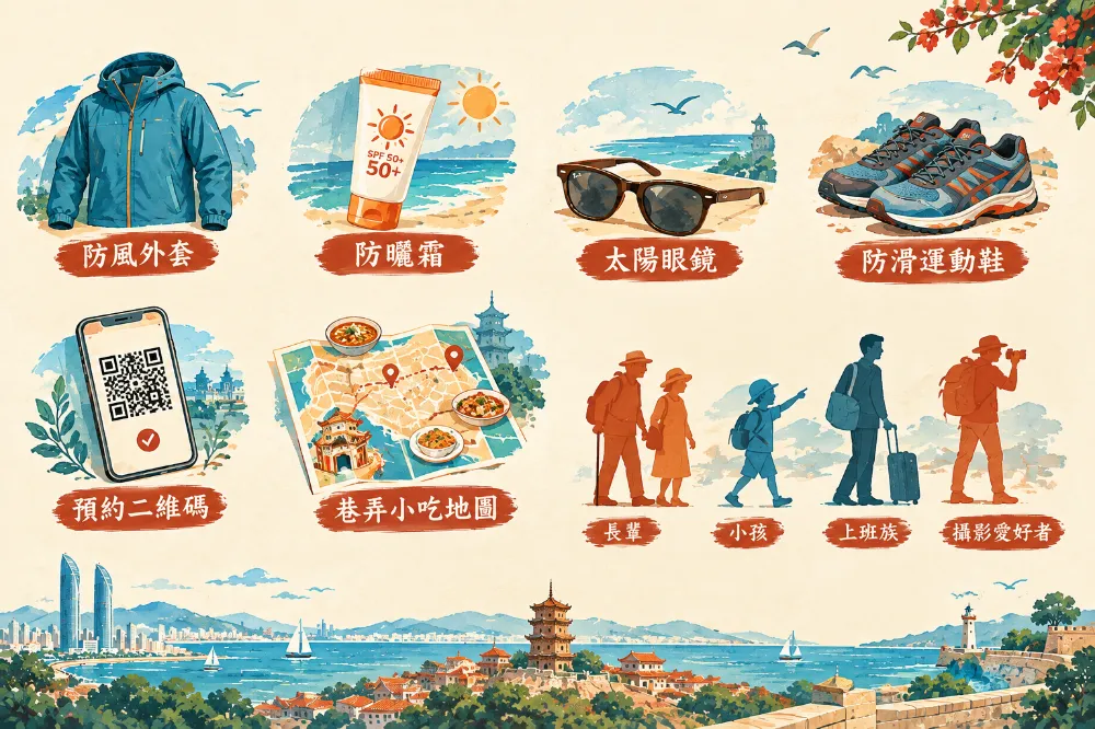 閩東南旅行避坑指南與適合人群清單。